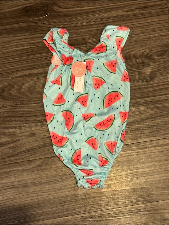 Bailey's Blossoms Other - Bailey’s Blossoms Maggie Cap Sleeve Leotard Watermelon 4T Summer New